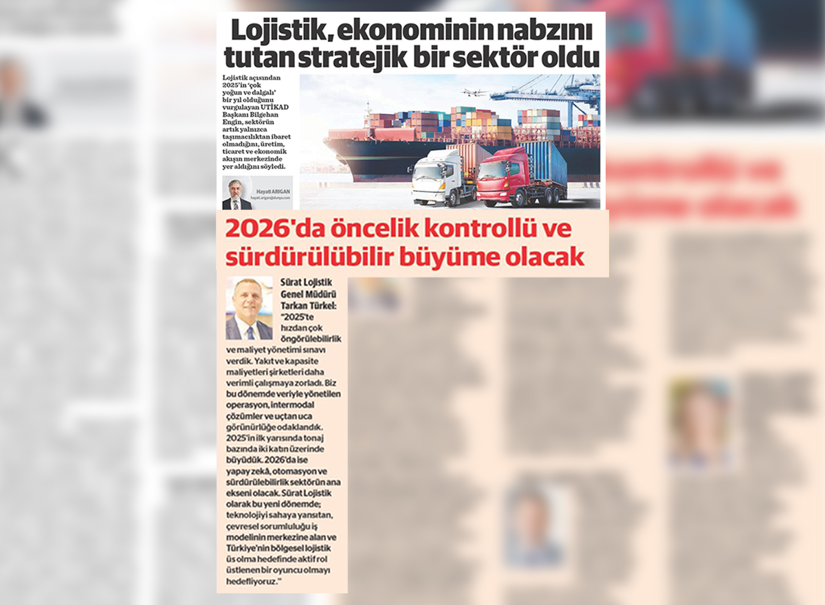 Dünya Gazetesi – 2026’da öncelik kontrollü ve sürdürülebilir büyüme olacak