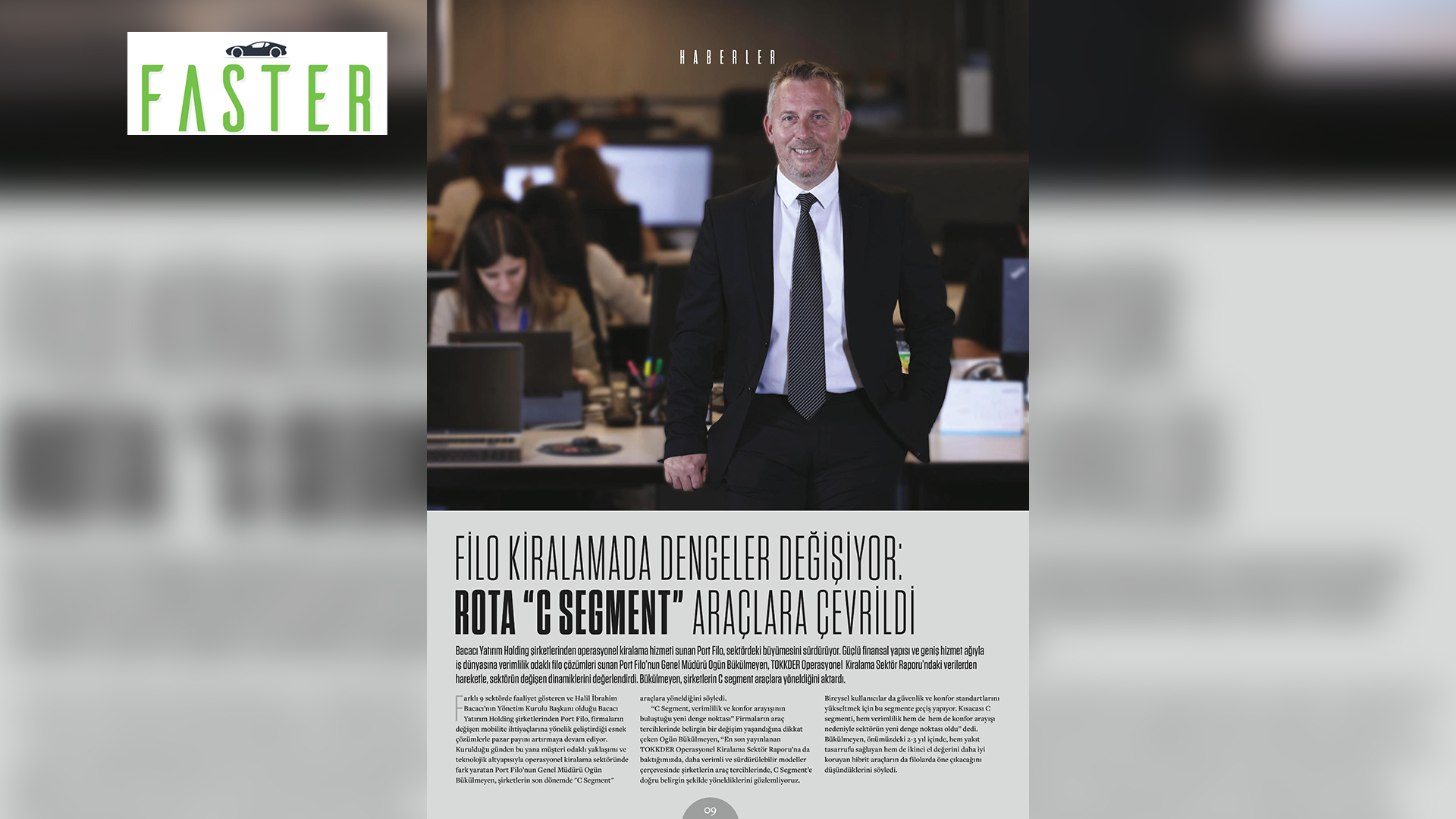 Filo kiralamada dengeler değişiyor: Rota "C Segment" araçlara çevrildi