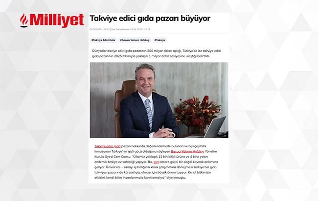 Takviye edici gıda pazarı büyüyor