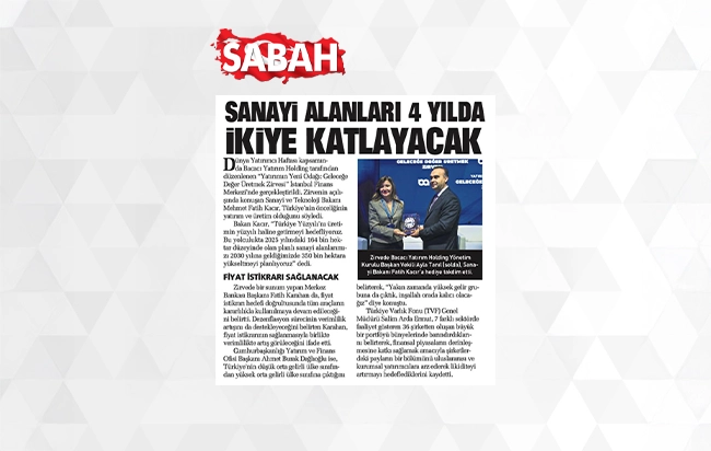 Sanayi alanları 4 yılda ikiye katlanacak