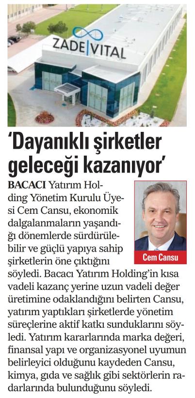 Dayanıklı şirketler geleceği kazanıyor